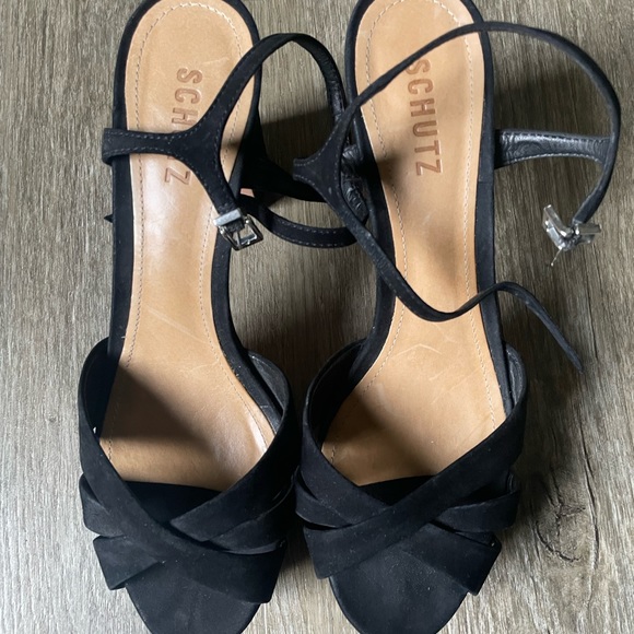 Shultz Keefa Sandal Sz 9 black - Picture 2 of 8